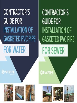 cover image of Contractor's Guide for Installation of Gasketed PVC Pipe for Water / for Sewer